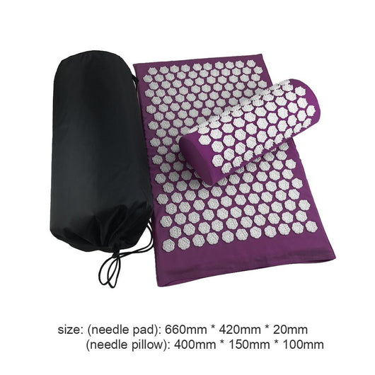 Tapete de Acupresión Loto con Cojín de Masaje para Yoga - Image 12