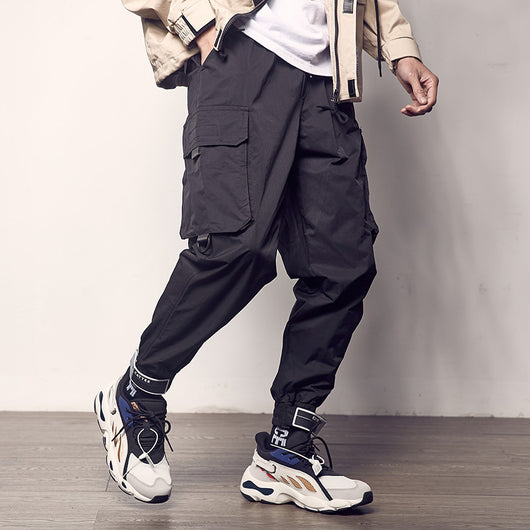 Pantalones casuales con cintas ajustables Velcro - Image 3