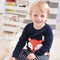 Pijamas Infantiles con Zorro Bordado