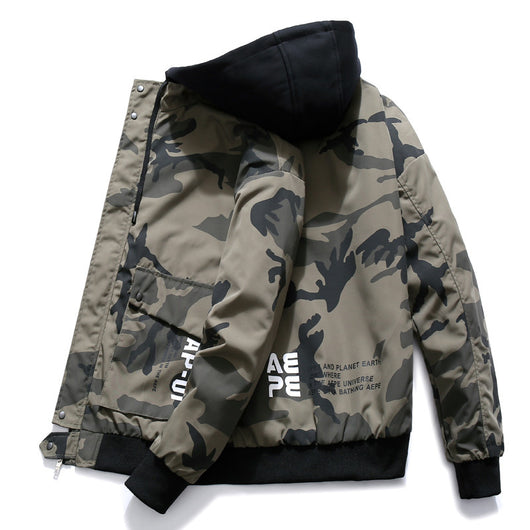 Chaqueta Piloto con Capucha para Hombre - Estilo Primavera - Image 11