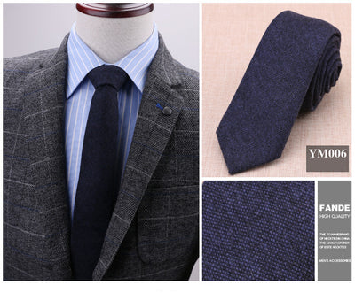 Corbata de Lana 6cm - Elegancia Casual Moderna - Image 7