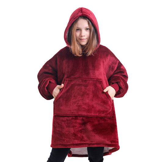 Sudadera con Capucha Mujer Doble Capa Franela Casual - Image 33