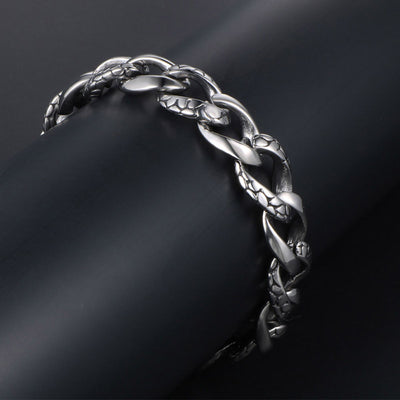 Pulsera de Acero Titanio Gótica Vintage con Estilo Creativo - Image 10