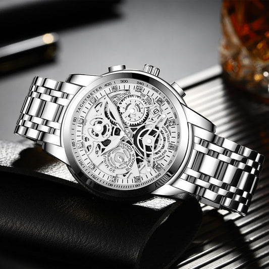 Reloj de Lujo Multifuncional para Hombre