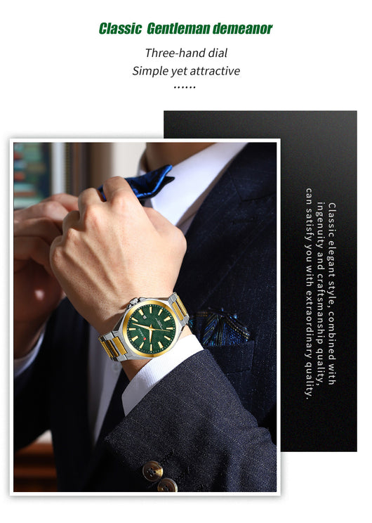 Reloj Minimalista Retro para Hombre con Esfera Grande - Image 15