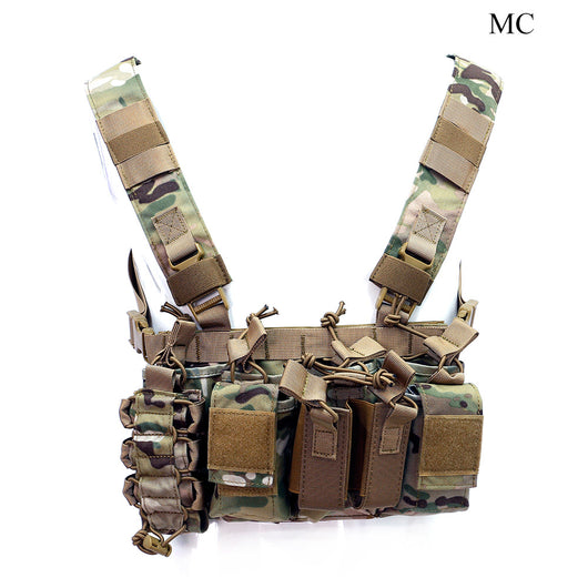Chaleco Táctico Camuflaje con Banda Abdominal Reforzada - Image 4