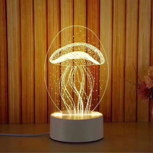 Lámpara LED Creativa para Mesita de Noche con Control Táctil - Image 11