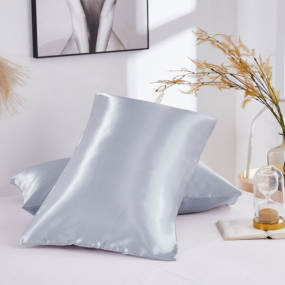 Funda de Almohada de Seda Doble