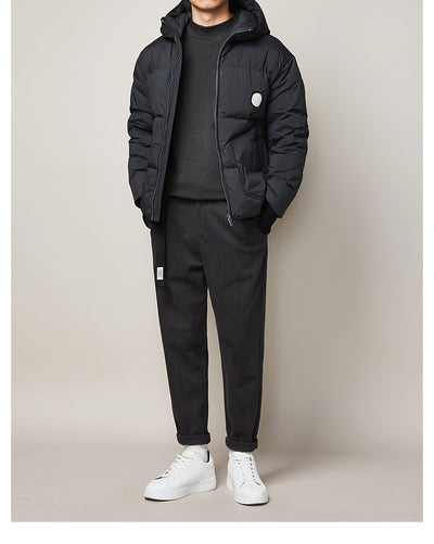 Parka Impermeable Ligera con Capucha para Hombre - Abrigo Térmico Invierno - Image 10