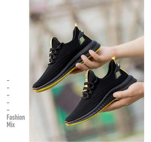 Zapatillas Deportivas Transpirables Tejido Volador para Hombre - Colección Otoño - Image 9