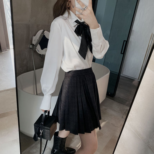 Falda Plisada Tipo A Niña - Elegante y Versátil - Image 17