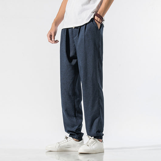 Pantalones de Lino Japonés para Hombre - Image 14
