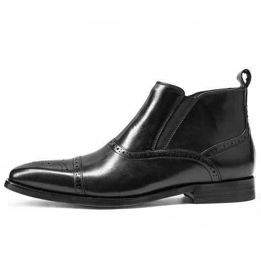 Botas Martin de Cuero para Hombre - Calzado Alto Otoño Invierno - Image 3
