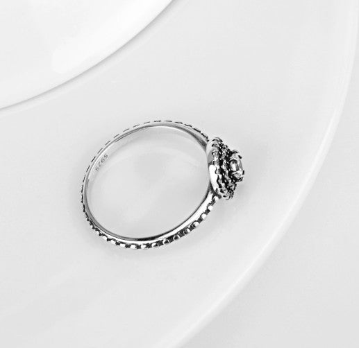 Anillo de Plata Esterlina 925 con Diamantes - Image 3