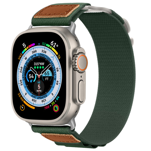 Correa de Reloj Tejida en Nylon y Cuero Premium - Image 7