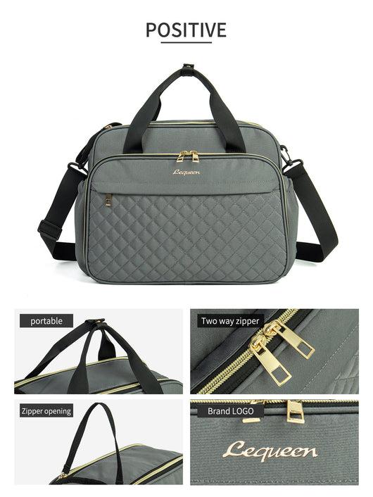 Bolsa Pañalera Crossbody Multifuncional de Gran Capacidad en Tela Oxford - Image 14