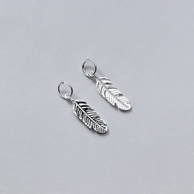 Dije de Pluma Artesanal para Joyería DIY - Image 2