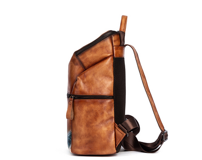 Mochila para Mujer de Gran Capacidad con Diseño Retro Degradado - Image 10
