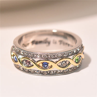 Anillo de Diamantes Bicolor Completo - Image 2