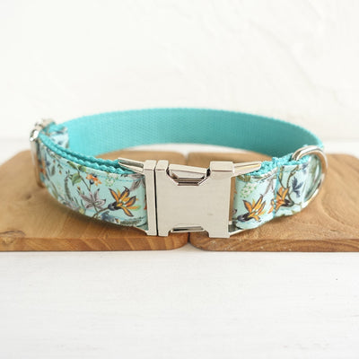 Collar para Perro con Estampado Floral Térmico y Moño Ajustable - Image 4