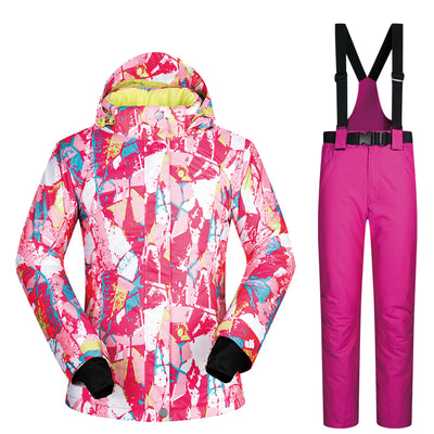 Traje de Esquí Mujer Térmico Transpirable de Doble Capa - Image 46