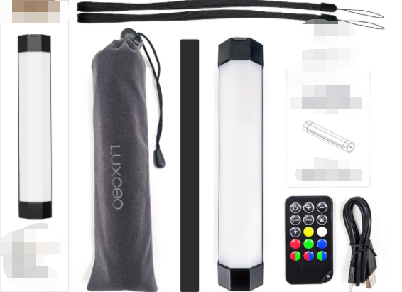 Luz de Relleno RGB Portátil P200 Dimmable con Carga Recargable - Image 4
