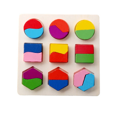 Tablero de Reconocimiento de Formas 3D - Puzzle Educativo Montessori - Image 7