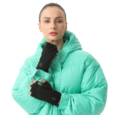Guantes Calefactores con Carga USB - Dedos Libres - Image 16