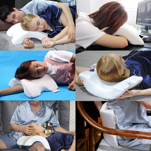Almohada Ortopédica de Espuma Tencel con Soporte de Arco - Image 2