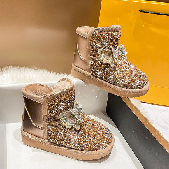 Zapatos de Algodón Acolchados Plus Velvet para Mujer - Calidez y Confort