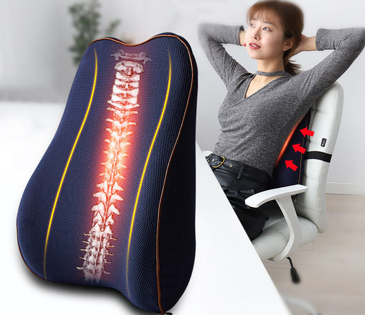 Cojín Lumbar Ergonómico de Espuma Viscoelástica