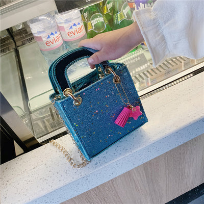 Bolso Infantil con Lentejuelas Brillantes para el Hombro - Image 2
