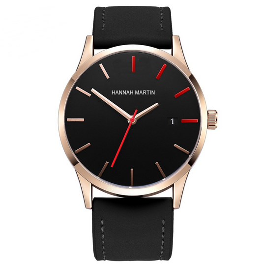 Reloj de Hombre con Esfera Grande, Pulsera Mate y Calendario - Diseño Premium Autorizado - Image 2