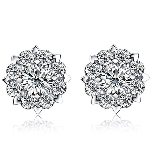 Aretes de Flores Coreanos para Mujer - Image 2