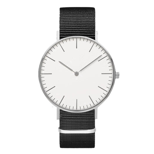 Reloj de Hombre Cuarzo Oro Rosa Ultra Delgado con Correa de Acero Doble Aguja - Image 9