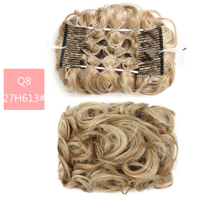 Moño Postizo de Fibra Sintética Resistente al Calor - Cabello de Seda Artificial - Image 38
