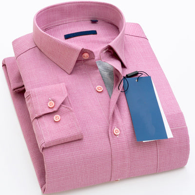 Camisa de Invierno para Hombre con Forro de Terciopelo - Estilo Casual Ejecutivo - Image 3