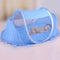Red Mosquitera Plegable para Cuna de Bebé con Red de Almohada - Set de 2 Piezas