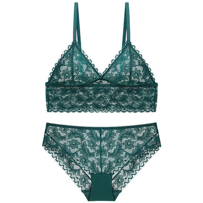 Conjunto de Brasier de Encaje sin Varillas para Mujer - Image 15