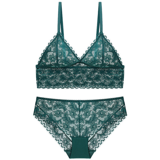 Conjunto de Brasier de Encaje sin Varillas para Mujer - Image 15