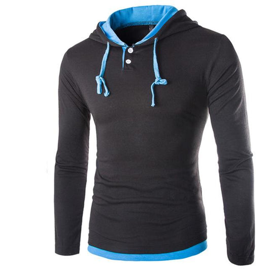 Sudadera Deportiva con Capucha y Costuras Decorativas para Hombre - Image 8