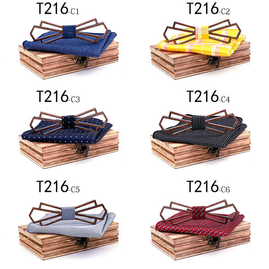 Pajarita de Madera Elegante