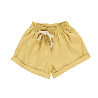 Shorts de Colores Sólidos para Niños - Image 38