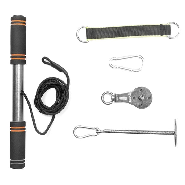Barra Tensora Ajustable para Dominadas y Entrenamiento de Fuerza