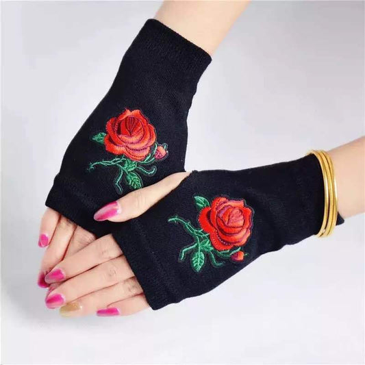 Guantes Fingerless Sailor Dance con Cristales - Estilo Marinero