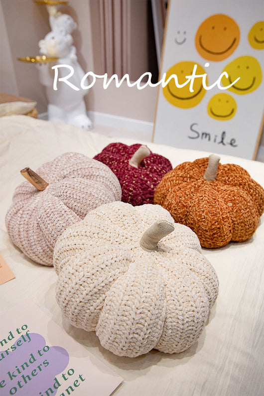 Almohada Decorativa Sofá Pequeña con Diseño de Calabaza para Sala - Image 15