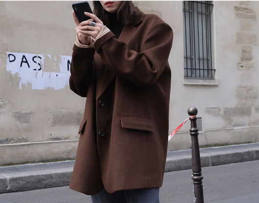 Blazer de Lana Oversized - Image 7