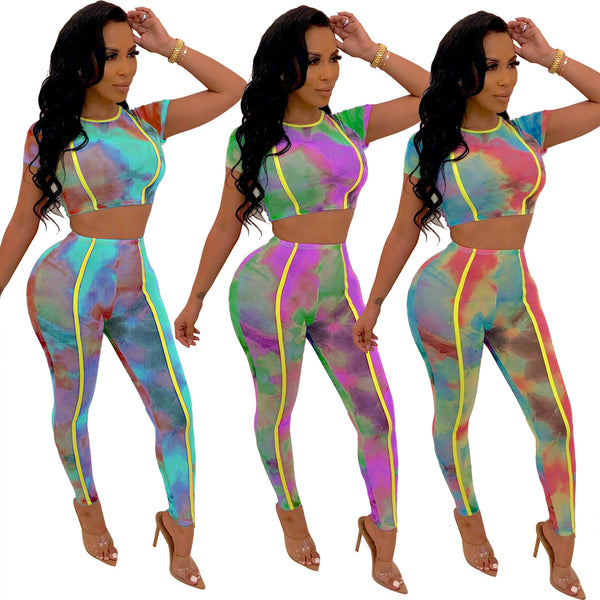 Traje Deportivo Tie-Dye Moderno