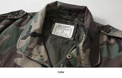 Chaqueta de Trabajo Estilo Retro Americano para Hombre - Image 10