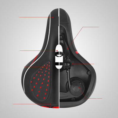 Cojín de Silicona Suave para Sillín de Bicicleta - Image 2